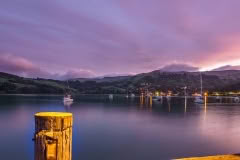 Akaroa Wharf sunrise