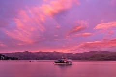 Akaroa Wharf sunrise