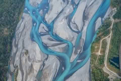 Waimakariri from the air