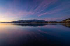 Twizel sunrise reflection