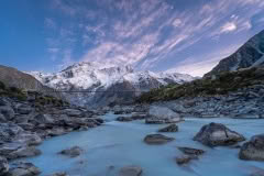 Aoraki from the river
