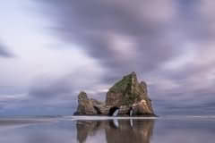 Wharariki beach stacks