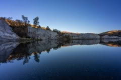 St Bathans blue pools