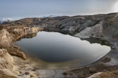 St Bathans blue pools