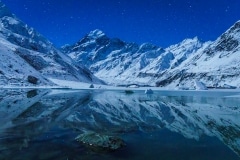 Evening reflections, Mt Cook