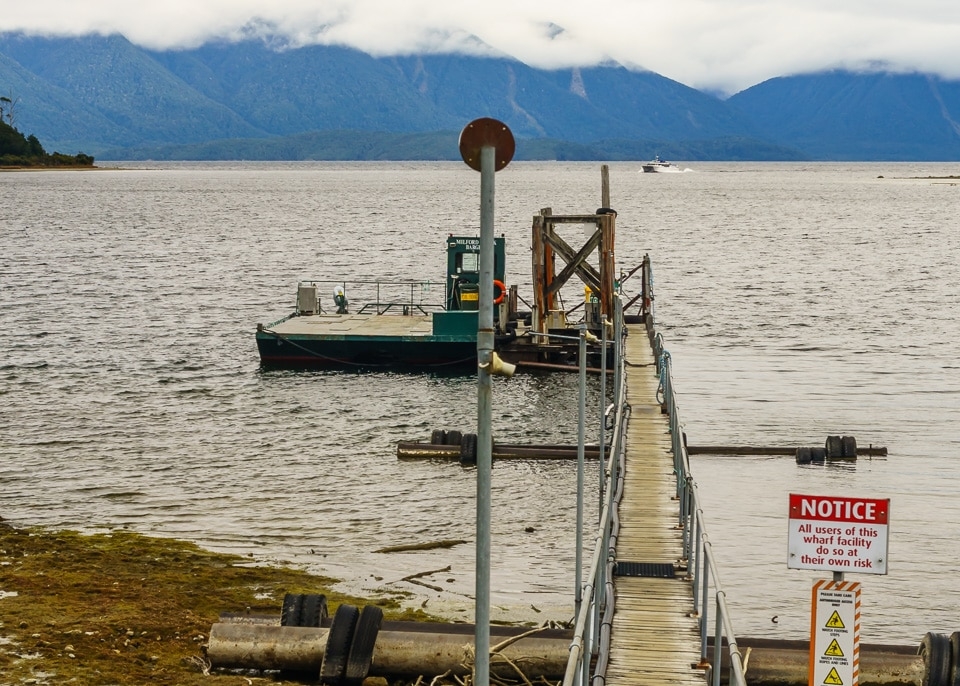 Te Anau Downs Jetty