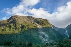 Sutherland Fall, from the track