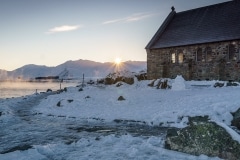 Church of the Good Shepherd, sunrise