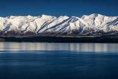 Reflections in the canals, Lake Pukaki