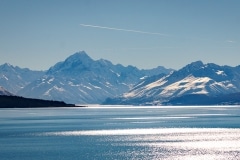 Pukaki Lookout towards Mt Cook
