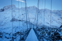 Hooker Valley Walk, swingbridge