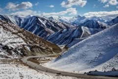 Snow, Lindis Pass