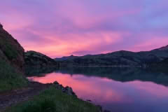 Sunrise, Onawe, Akaroa