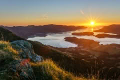 Sunrise Lyttelton Harbour