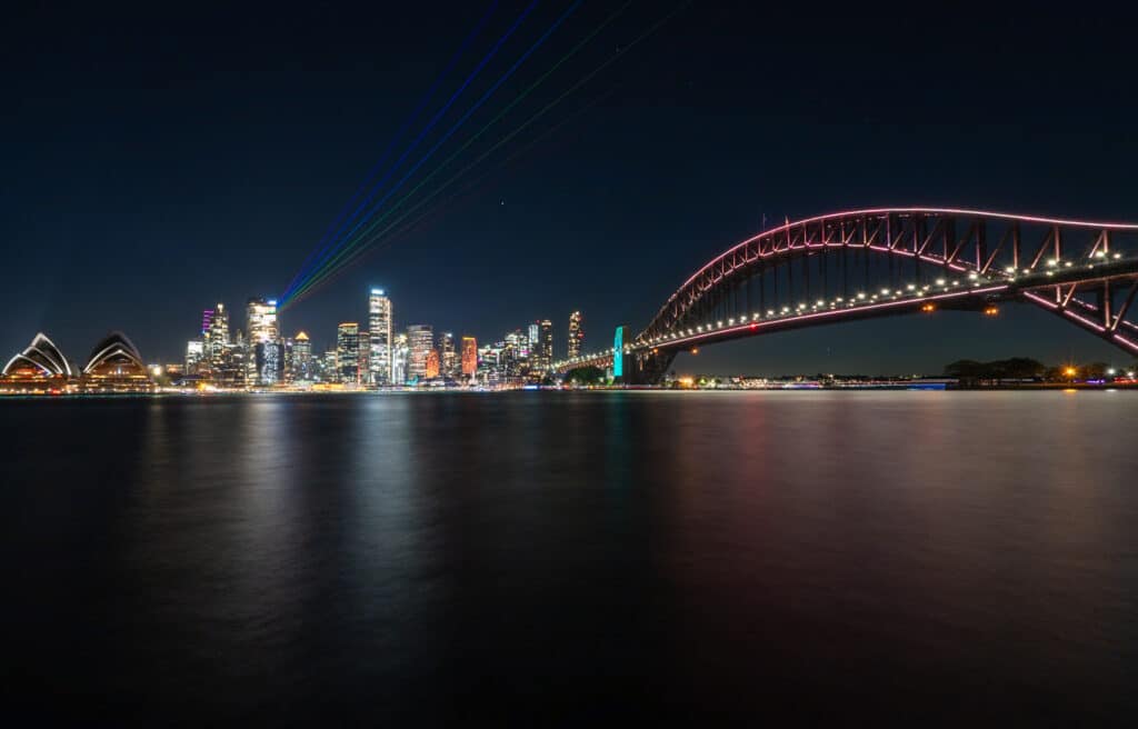 Best tips for photographing Vivid Sydney