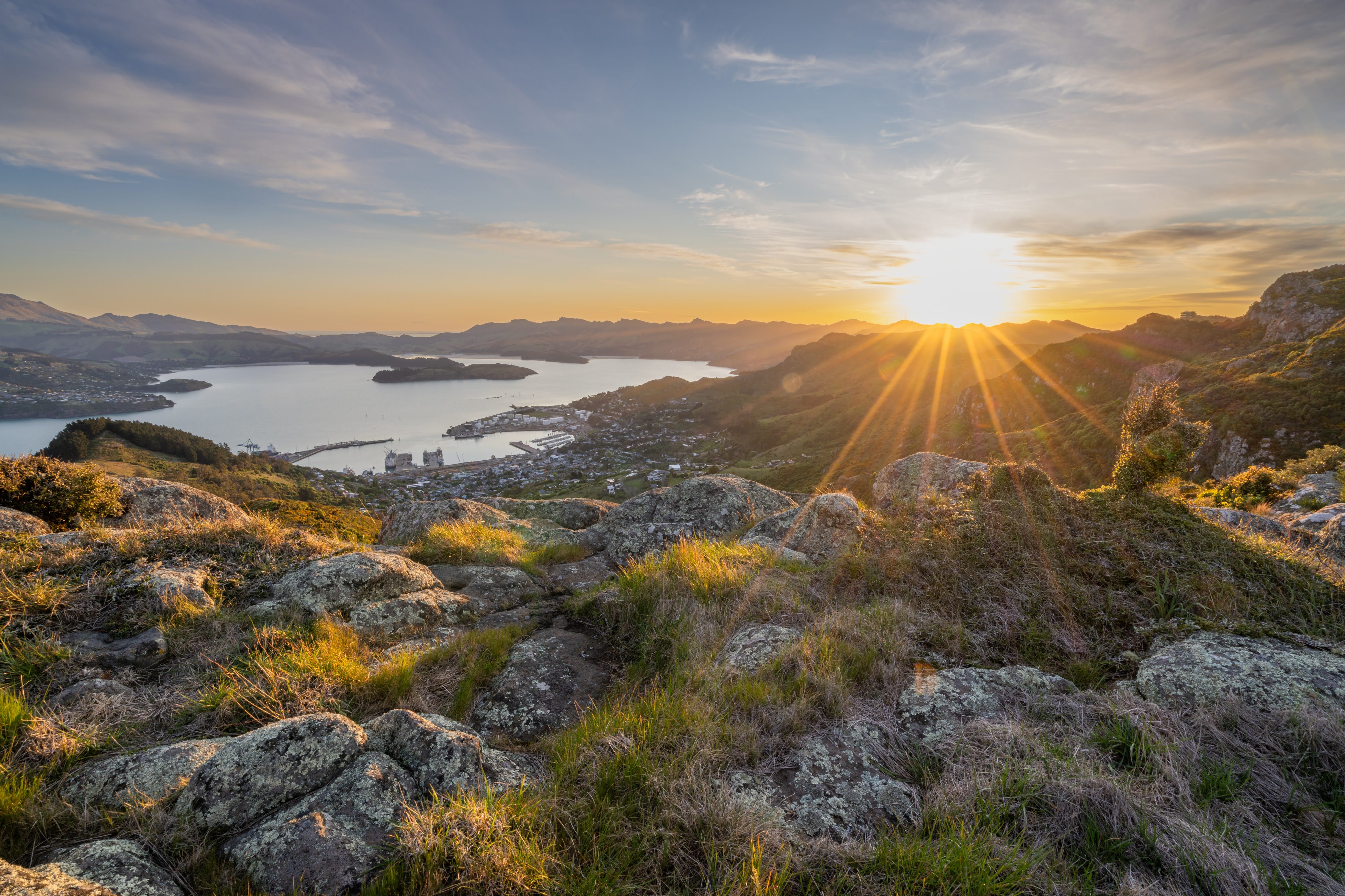 Port Hills sunset