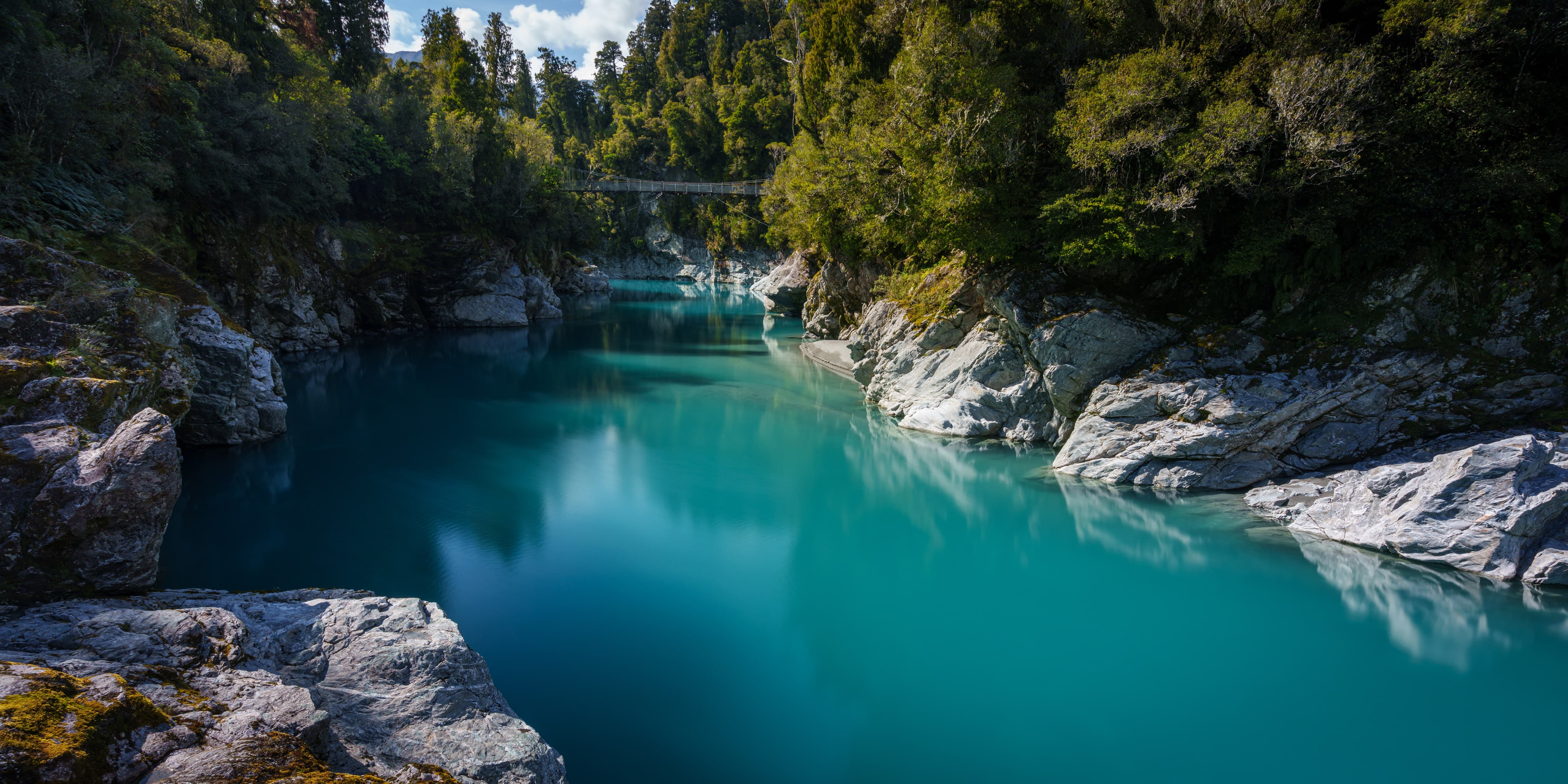 Hokitika Gorge glacial water